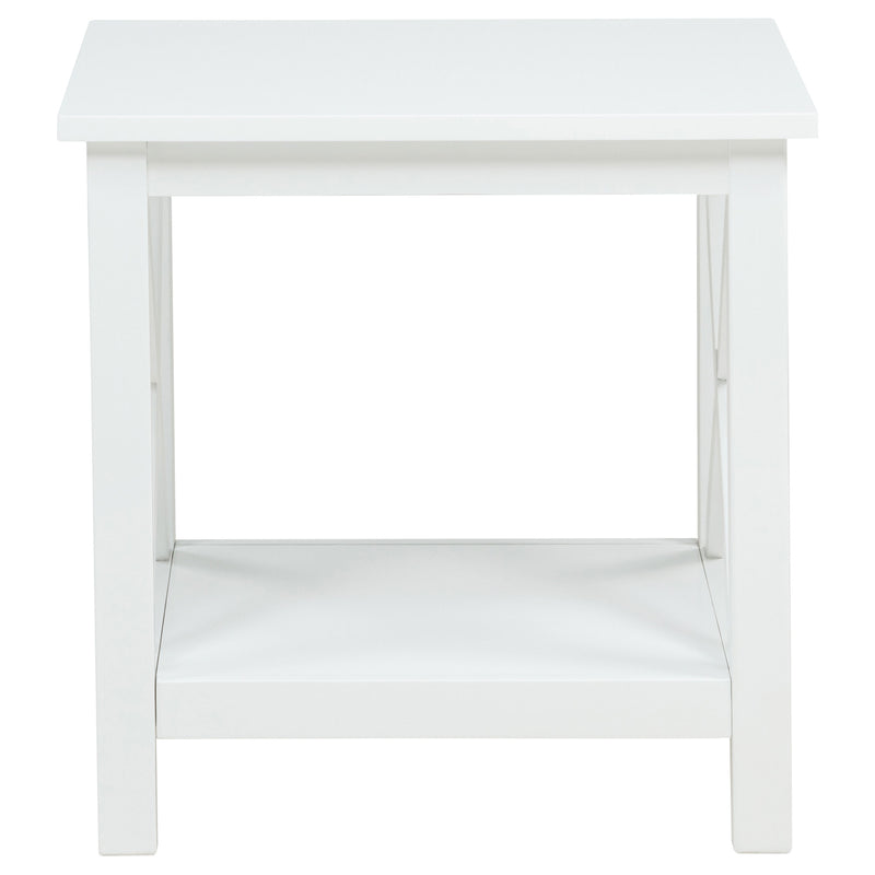 Skyview 3-piece Rectangular Lift Top Coffee Table Set White