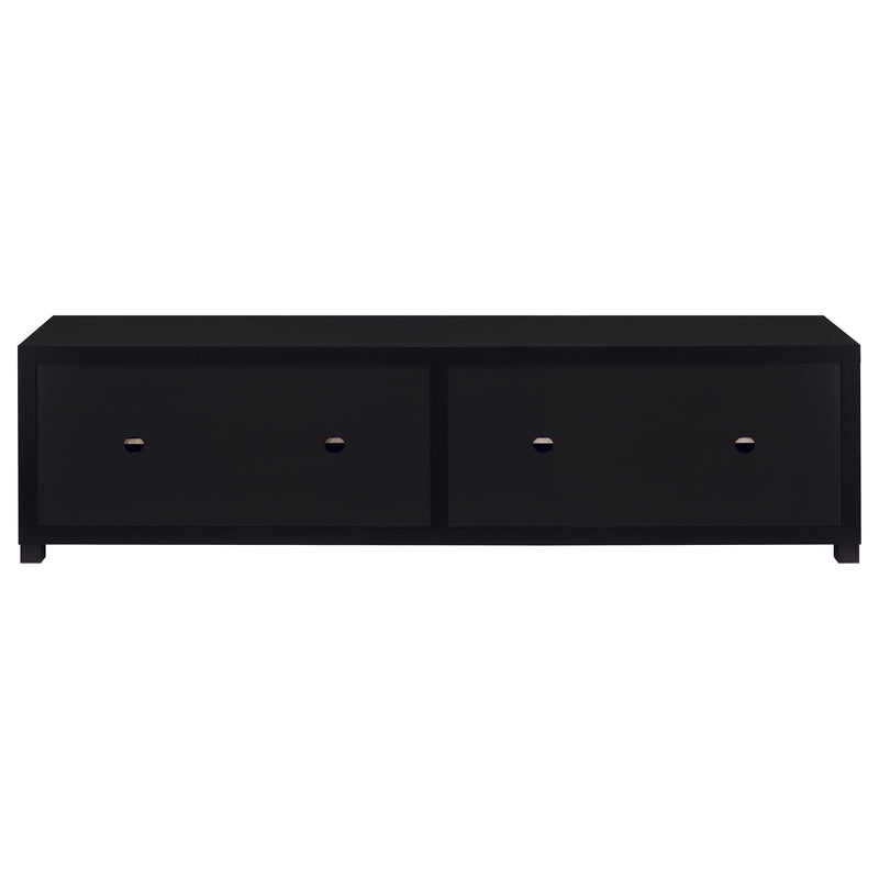 Sachin 3-piece Entertainment Center 79-inch TV Stand Black