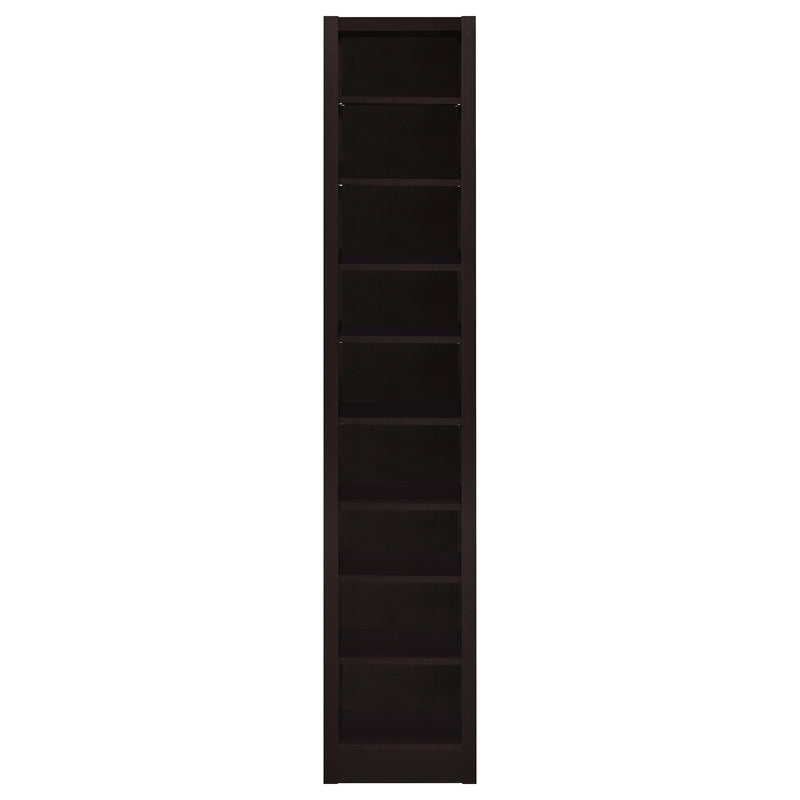 Eliam 71-inch 8-shelf Bookcase Cappuccino