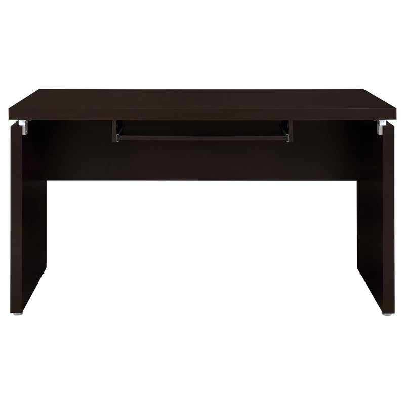 Skylar 83-inch L-Shaped Office Computer Desk Cappuccino