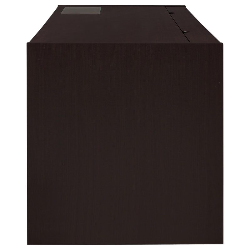 Halston 60-inch 3-drawer Office Computer Desk Cappuccino