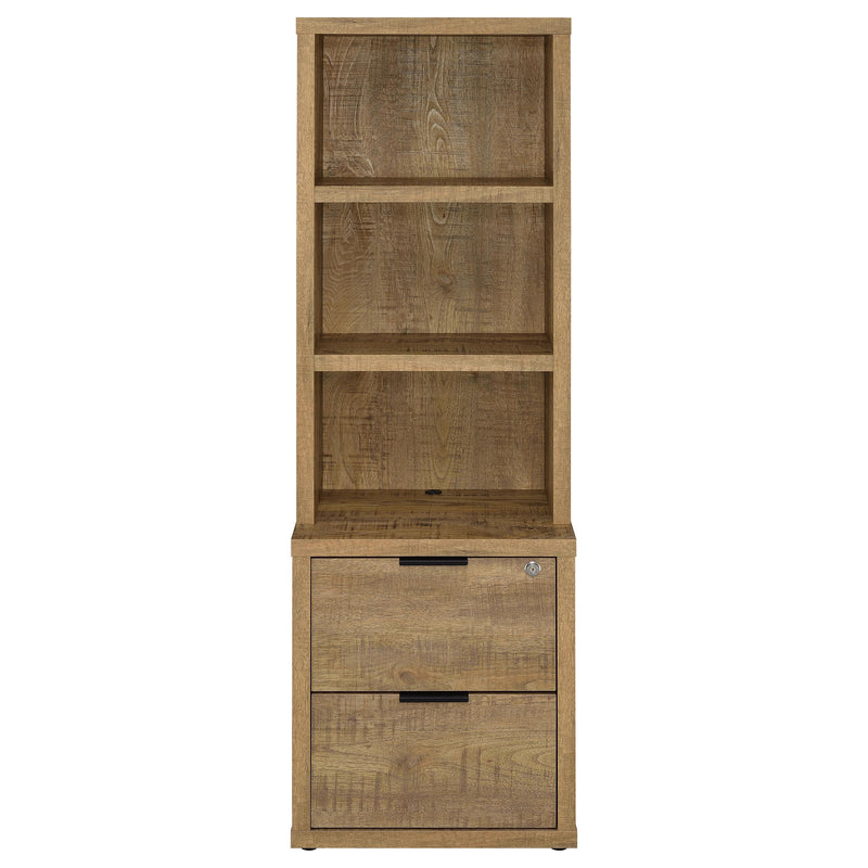 Westpark 3-piece Wall Unit Bookcase Set with USB Mango