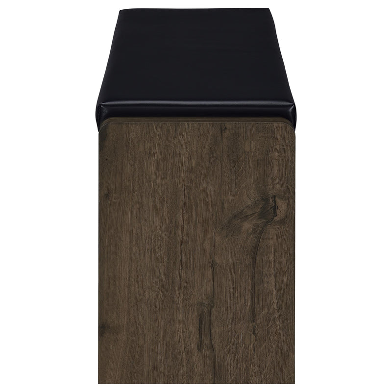 Arrington Storage Bench Smoked Oak