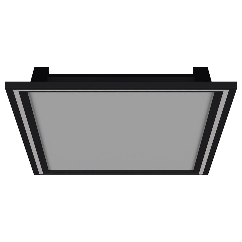 Windrose 28 x 67 Inch Tempered LED Standing Mirror Black