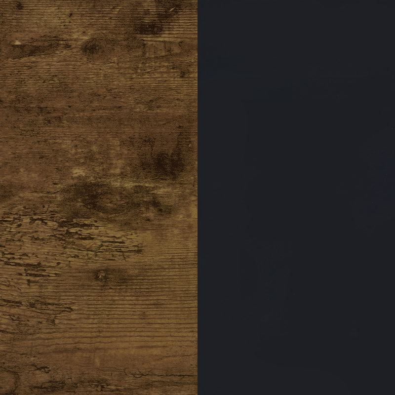 Deepika 4-Panel Room Divider Folding Screen Rustic Nutmeg