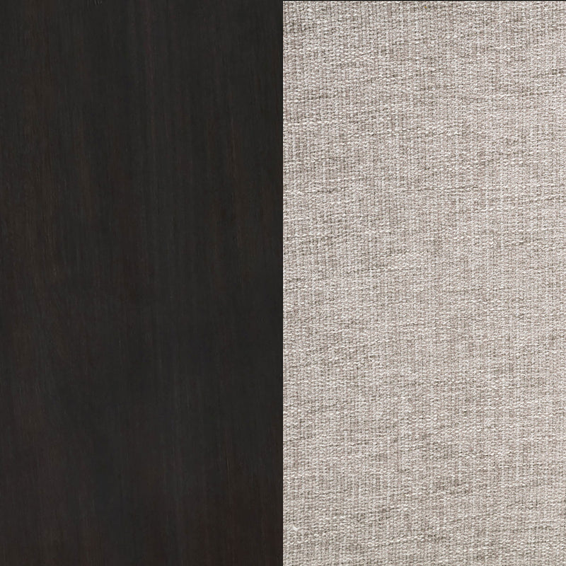 Phelps Upholstered Dining Side Chair Tan Distressed Noir (Set of 2)