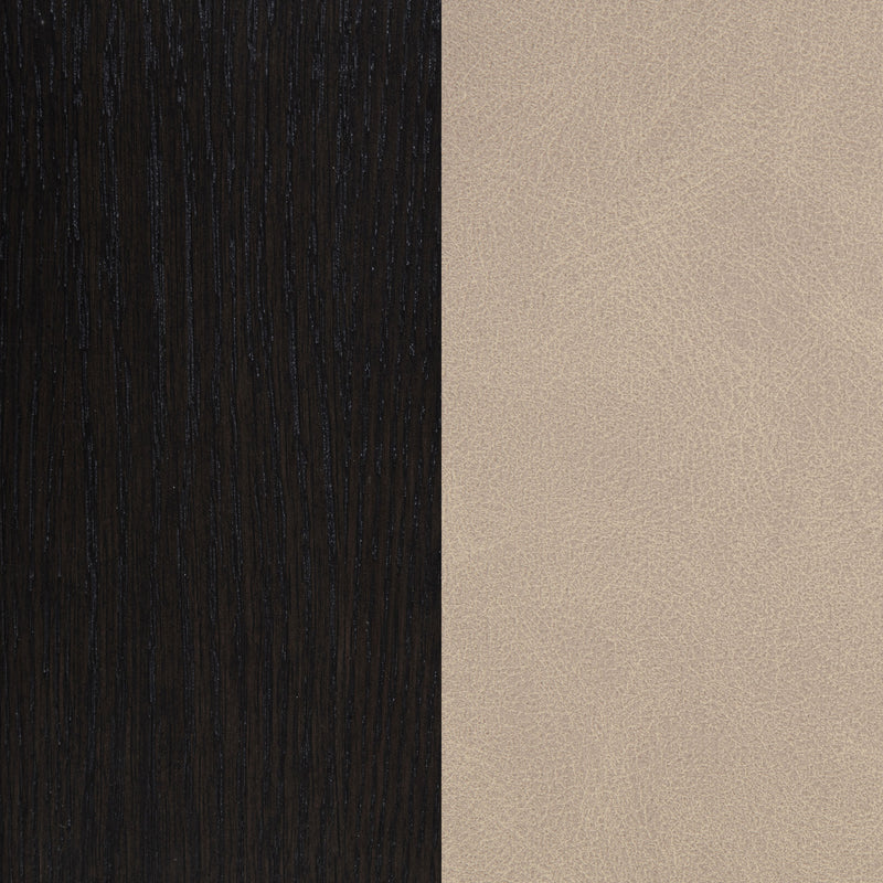 Averill Faux Leather Upholstered Dining Side Chair Tan (Set of 2)