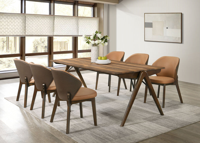 Randolph 82-inch Rectangular Dining Table Sheesham and Brown