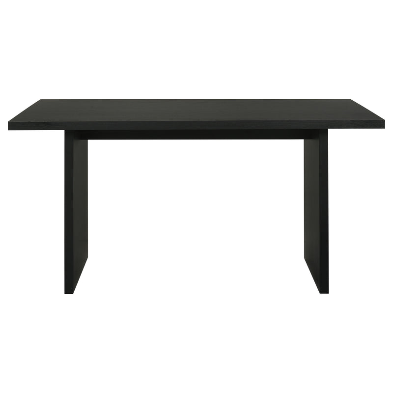 Decker 7-piece 70-inch Rectangular Counter Height Dining Set Black