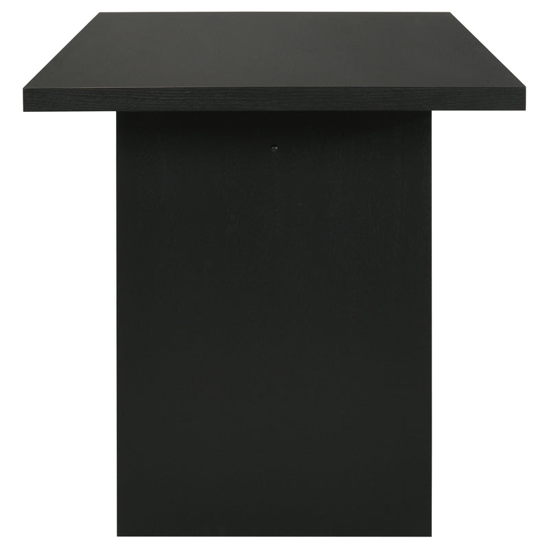 Decker 7-piece 70-inch Rectangular Counter Height Dining Set Black