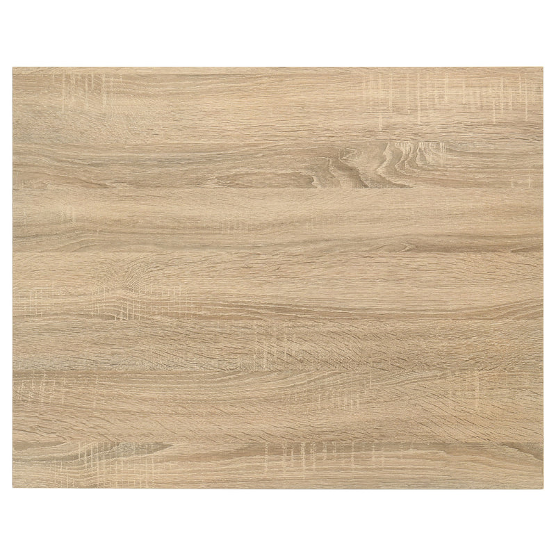 Garza Space Saving Rectangular Dining Table Greige Oak
