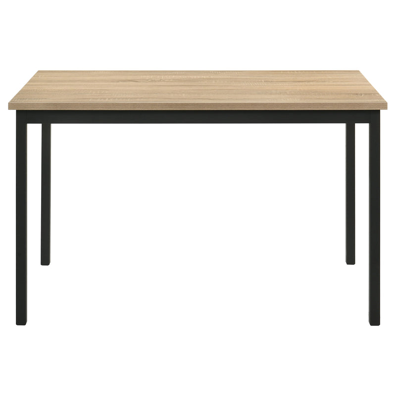 Garza Rectangular 47-inch Dining Table Greige Oak