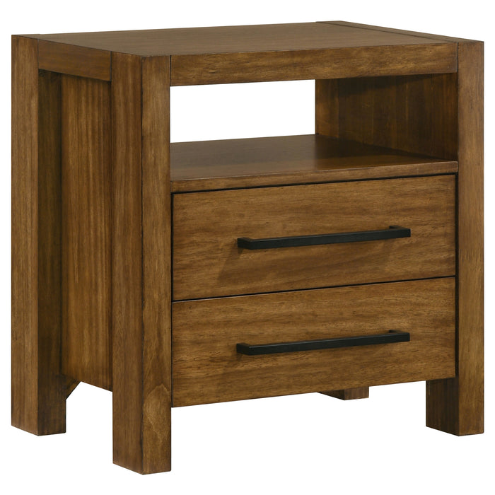 Adderley 5-piece California King Bedroom Set Warm Brown