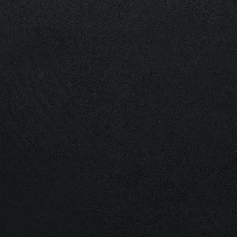 Ravenne 2-drawer Velvet Upholstered LED Nightstand with USB Black