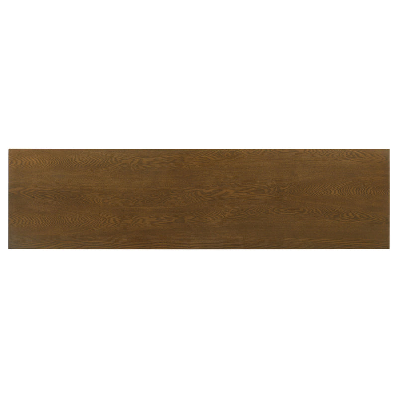 Thori 63-inch 2-door TV Stand Media Console Dark Brown
