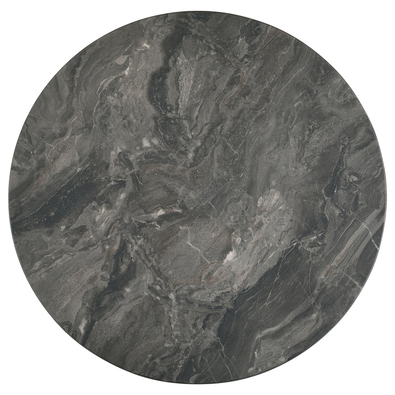 Bradley 3-Piece Round SmartTop Coffee Table Set Smokey Grey and Brown
