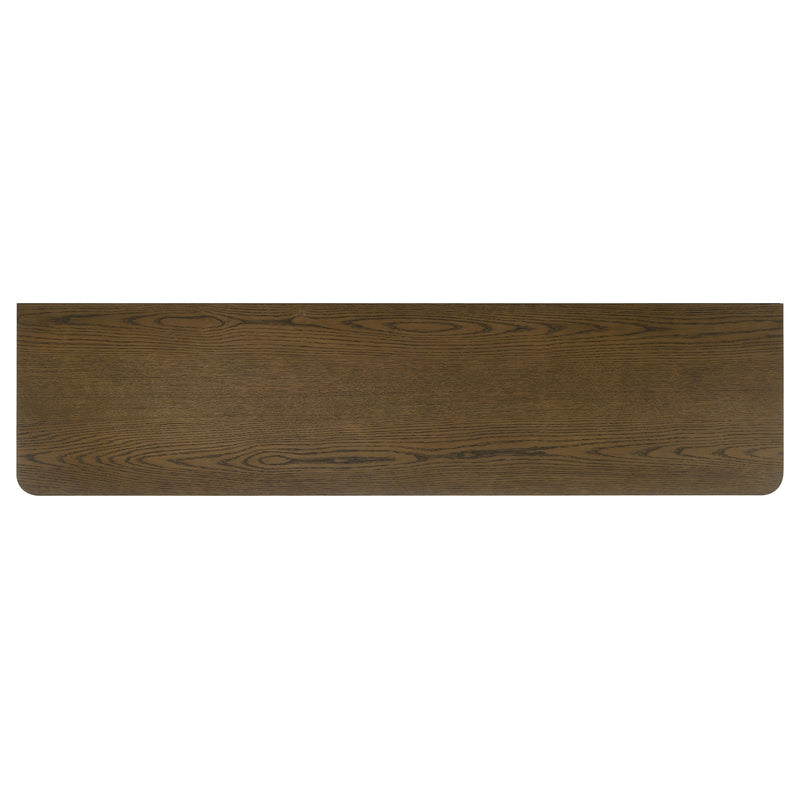 Trotter 71-inch 4-Door Wood TV Stand Media Console Brown