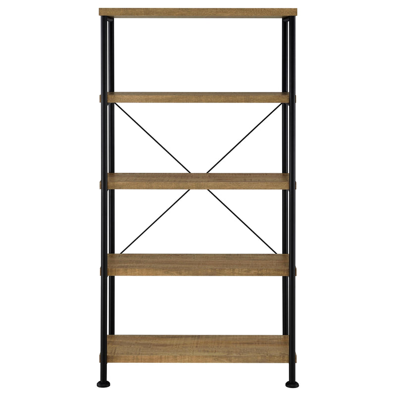Analiese 63-inch 4-shelf Bookshelf Mango