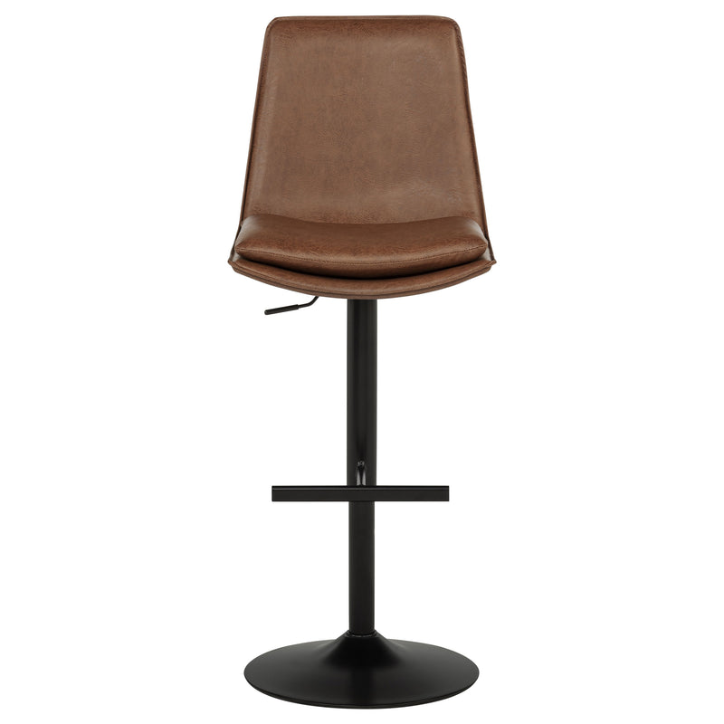 2027 Adjustable Bar Chair Coffee / Black