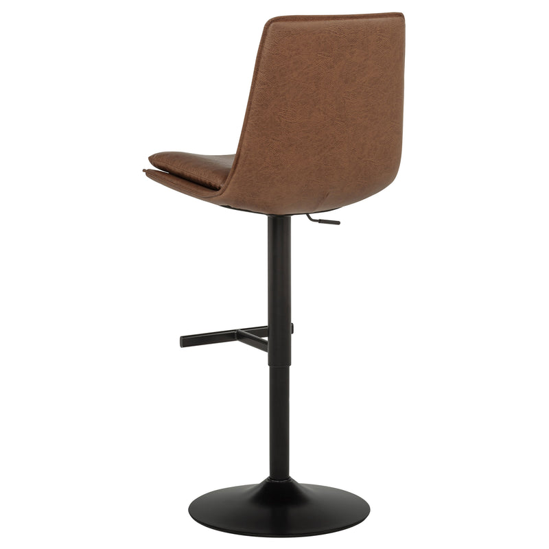 2027 Adjustable Bar Chair Coffee / Black