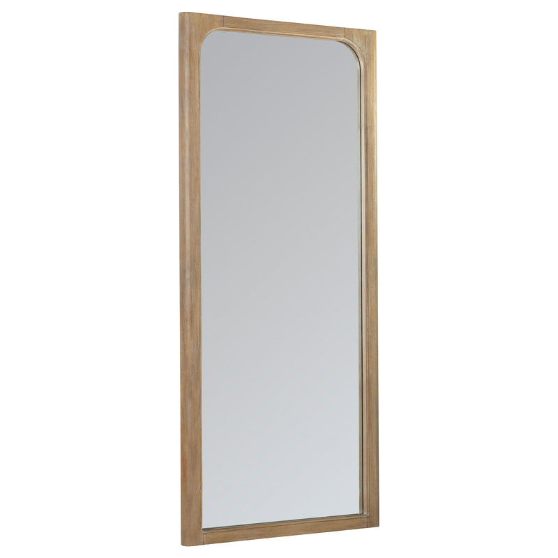 Solano 80-inch Full Length Floor Mirror Weathered Mango