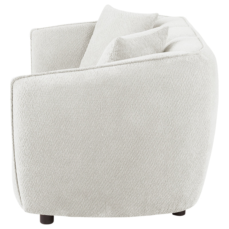 Aleisha Fabric Upholstered Loveseat Sand