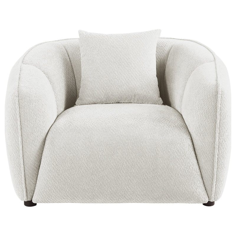 Aleisha Fabric Upholstered Accent Chair Sand