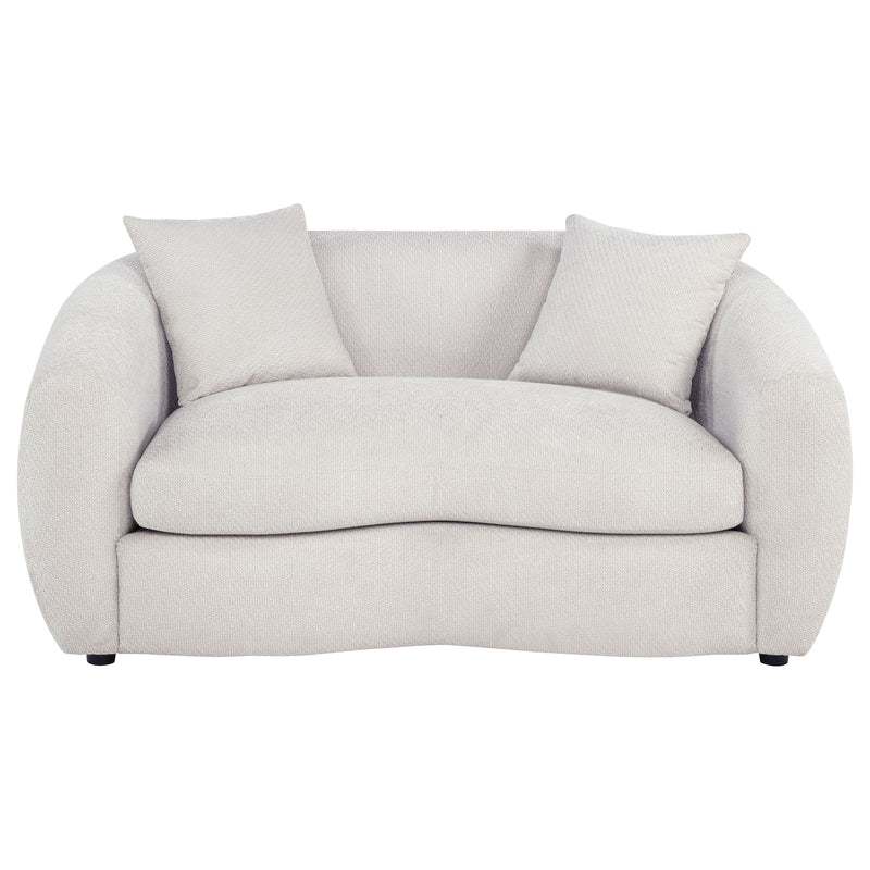 Isabella Fabric Upholstered Loveseat Sand