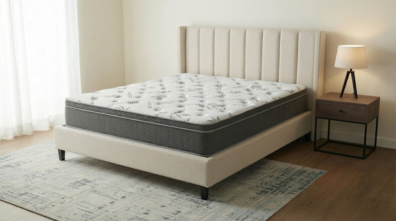 Sommet 13-inch Full Bamboo Euro Top Memory Foam Hybrid Mattress