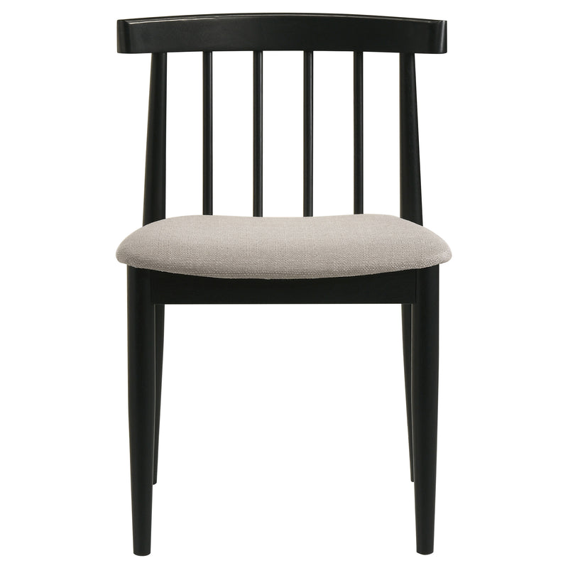 Strouse 5-piece Dining Set Wheat and Black