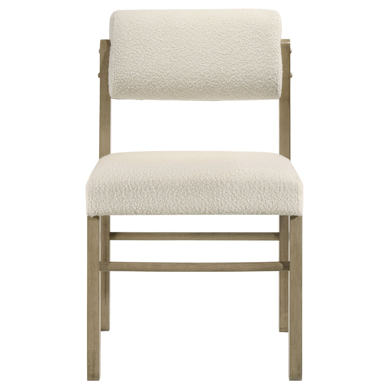Strouse 5-piece Dining Set Cream and Natural Oak