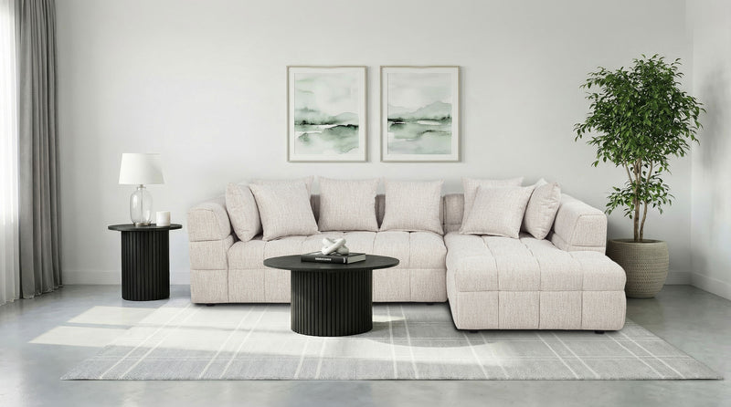 Amara 2-Piece Upholstered Sectional Sofa