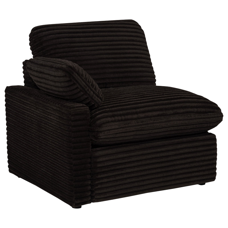 Collins Modular Power Loveseat Chocolate Brown