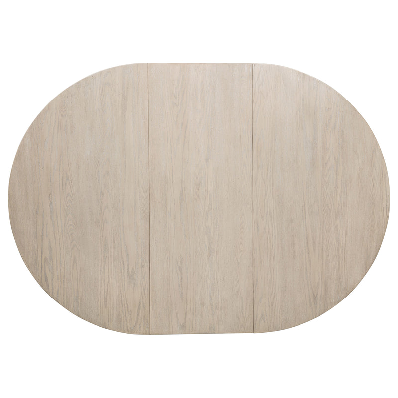 Orrison 5-piece Oval 62-inch Extension Leaf Dining Set Linen