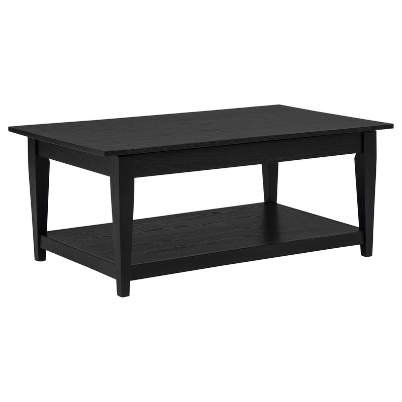 Lindenton Lift-Top Occasional Cocktail Coffee Table Black