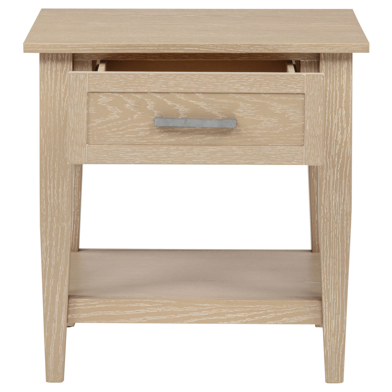 Lindenton 1-drawer Wood Occasional Side End Table Blonde