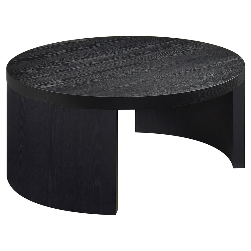 Sweeney 2-piece Coffee and End Occasional Table Set Black