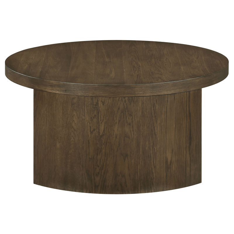 Sweeney 3-piece Coffee and End Occasional Table Set Dark Walnut