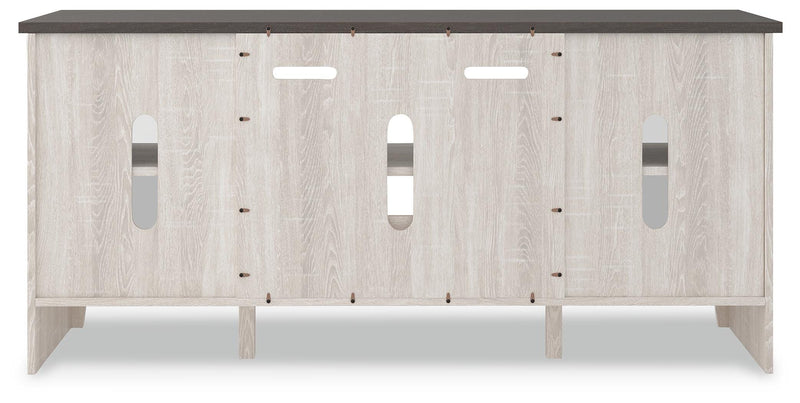 Dorrinson LG TV Stand w/Fireplace Option