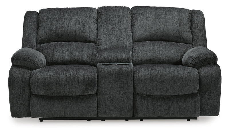 Draycoll DBL REC PWR Loveseat w/Console