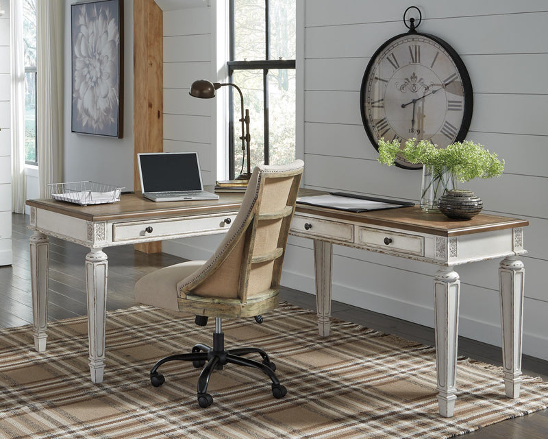 Realyn 2-Piece Home Office Desk