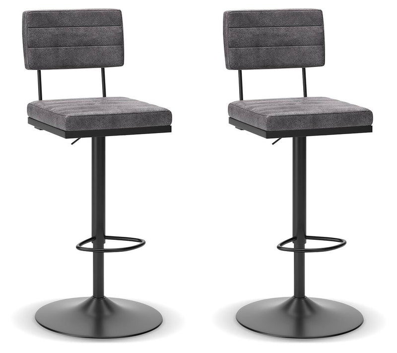 Strumford Tall Swivel Barstool (2/CN)