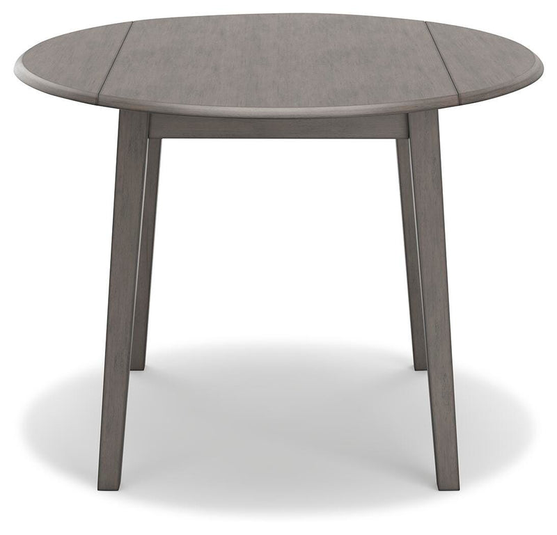Shullden Round DRM Drop Leaf Table