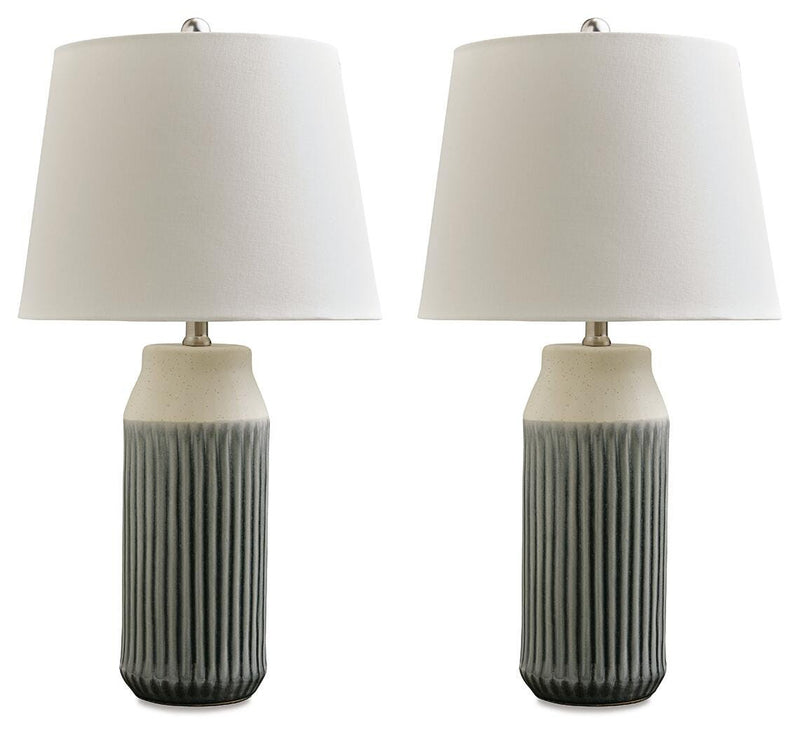 Afener Ceramic Table Lamp (2/CN)