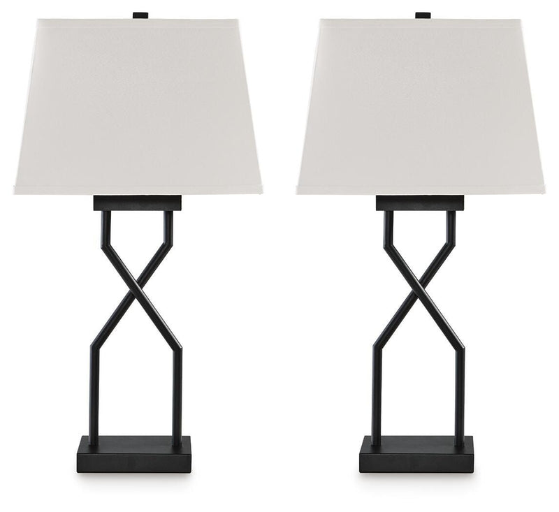Brookthrone Metal Table Lamp (2/CN)
