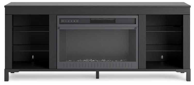 Cayberry TV Stand with Fireplace