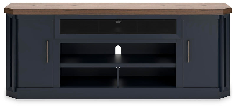 Landocken XL TV Stand w/Fireplace Option