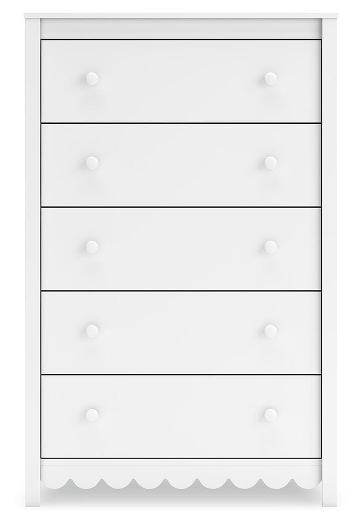 Hallityn Five Drawer Chest