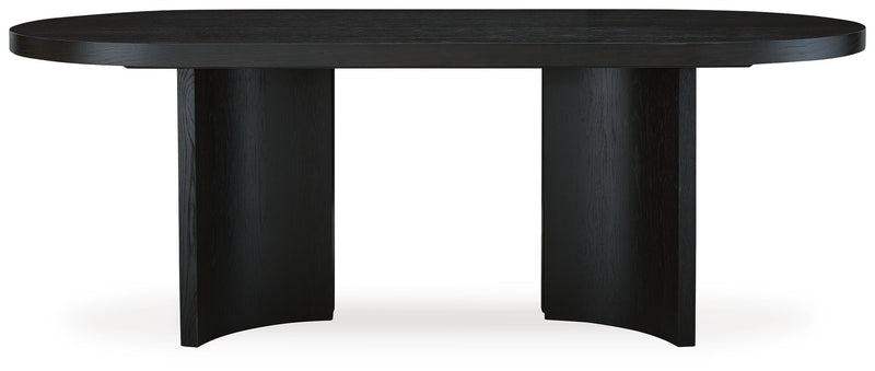 Rowanbeck Oval Dining Room Table