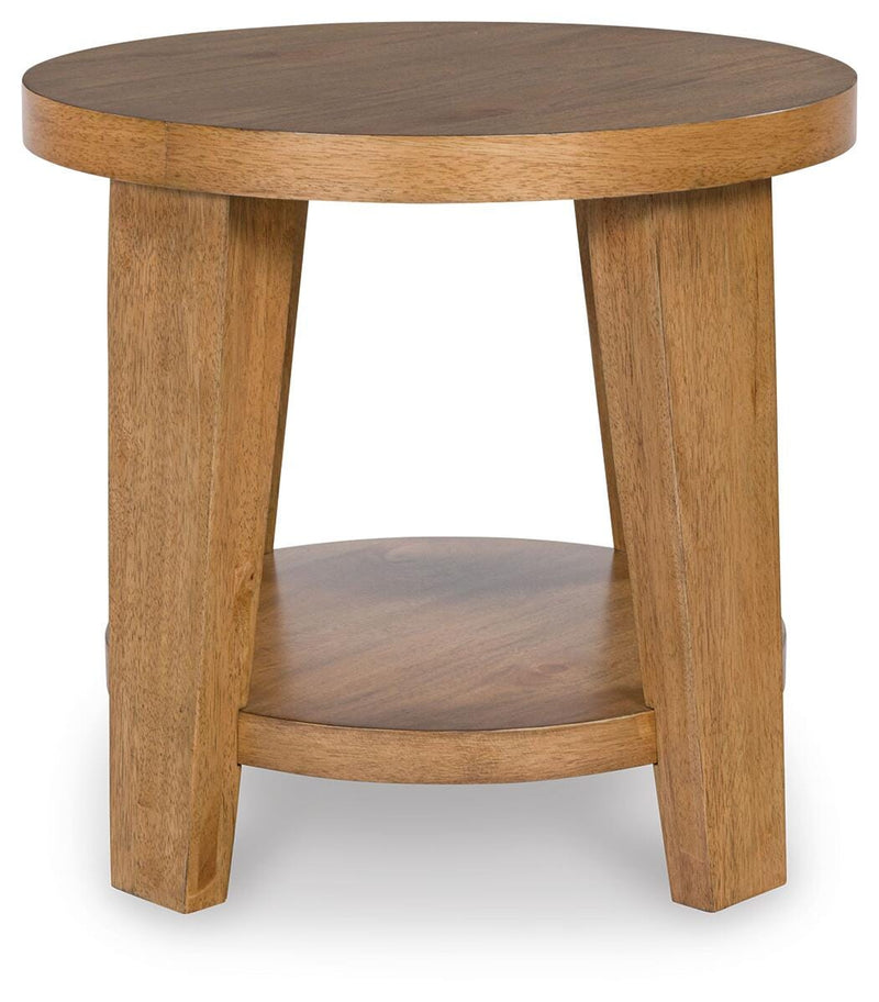 Kristiland Round End Table